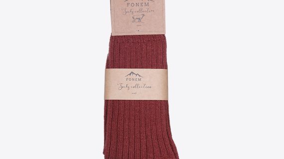RIBB Men : Chaussettes en Laine Unies Sans Couture Pour Hommes