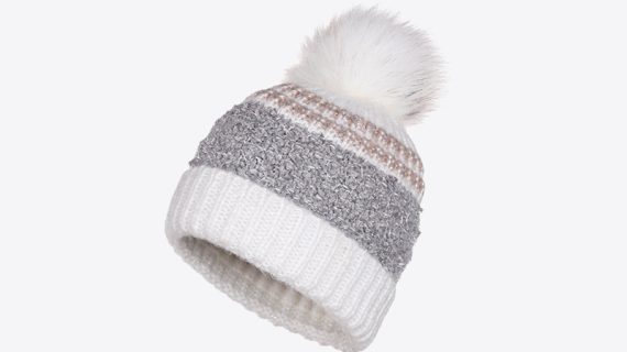 Bonnet Femme avec Pompon : KIWI