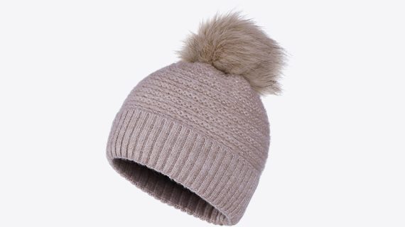 Bonnet Femme avec Pompon : ROSIN