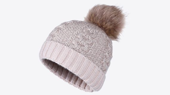 Bonnet Femme avec Pompon : FURLA