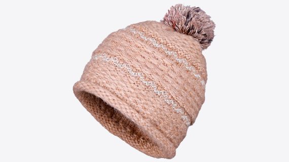 Bonnet Femme avec Pompon : PATRICIA