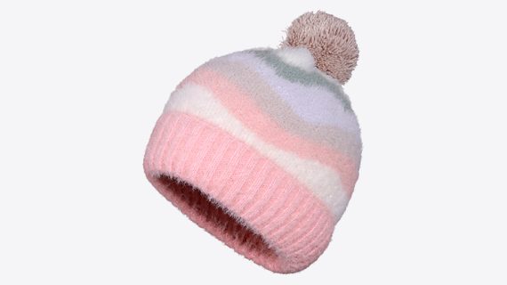 Bonnet Femme avec Pompon : SOLANA